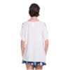 CAPITOLLIUM - BLUSA CREPE MANGA LONGA BUSTO AMARRAÇÕES - OFF WHITE