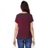 CAPITOLLIUM - BLUSA DETALHE ESTAMPA ÉTNICA - VINHO