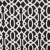 CAPITOLLIUM - BLUSA ESTAMPA ARABESCO DECOTE GOTA COSTAS - P&B