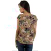 CAPITOLLIUM - BLUSA ESTAMPADA SEM MANGAS AMPLA - AZUL