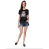 CAPITOLLIUM - BLUSA FEEL LVE BARRA GUIPURE - BRANCO