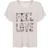 CAPITOLLIUM - BLUSA FEEL LVE BARRA GUIPURE - BRANCO