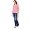 CAPITOLLIUM - BLUSA LISTRADA M/L - PRETO