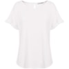 CAPITOLLIUM - BLUSA MALHA AMPLA GOTA COSTAS - BRANCO