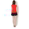 CAPITOLLIUM - BLUSA MALHA CROPPED COM GUIPURE - VERMELHO