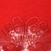 CAPITOLLIUM - BLUSA MALHA CROPPED COM GUIPURE - VERMELHO