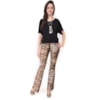 CAPITOLLIUM - BLUSA MALHA DUPLA DECOTE ABERTO - OFF WHITE