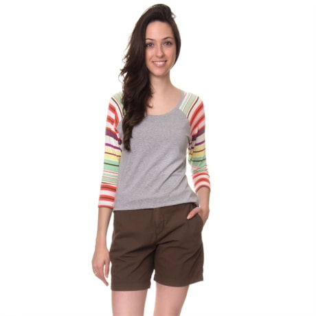 CAPITOLLIUM - BLUSA MANGA LONGA LISTRADA - CINZA CAPITOLLIUM - BLUSA MANGA LONGA LISTRADA - CINZA