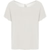 CAPITOLLIUM - BLUSA MAQUINETADA COM BOTÕES - OFF WHITE
