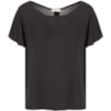 CAPITOLLIUM - BLUSA MAQUINETADA COM BOTÕES - PRETO