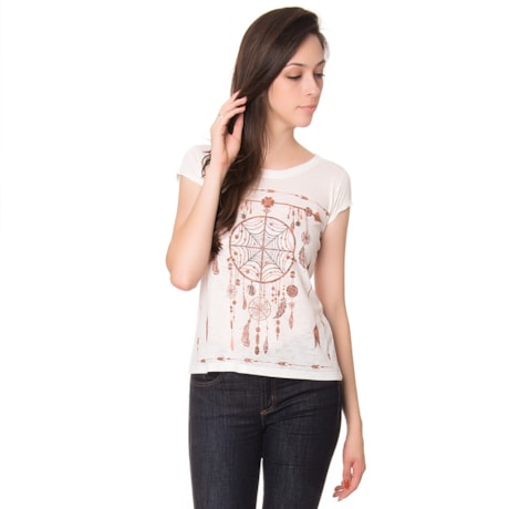 CAPITOLLIUM - BLUSA MENSAGERO DOS VENTOS - OFF WHITE