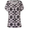 CAPITOLLIUM - BLUSA P&B FRENTE ESTAMPADA - BOLAS