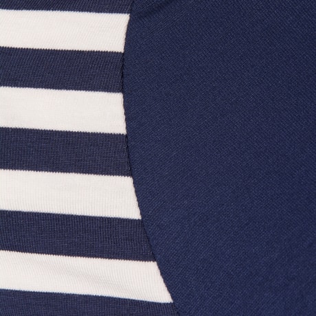 CAPITOLLIUM - BLUSA RAGLAN BICOLOR SUNRISE MANGA CURTA - AZUL