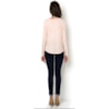 CAPITOLLIUM - BLUSA RENDA C/ MALHA M/L - OFF WHITE