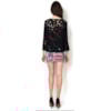 CAPITOLLIUM - BLUSA RENDA MANGA SINO - PRETO