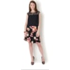 CAPITOLLIUM - BLUSA SHIFFON PALA RENDA - PRETO