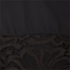 CAPITOLLIUM - BLUSA SHIFFON PALA RENDA - PRETO
