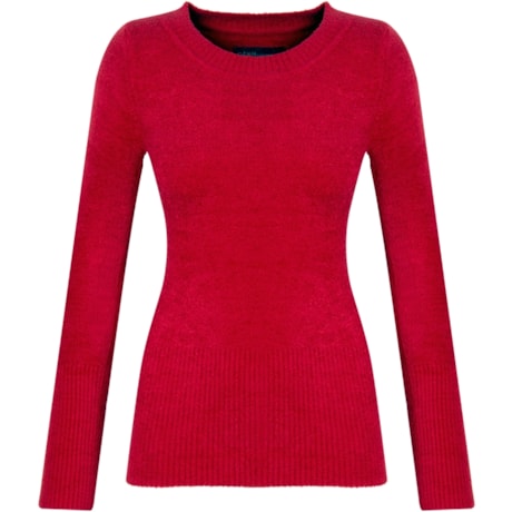 CAPITOLLIUM - BLUSA SOFT BÁSICA DECOTE REDONDO - VERMELHO CAPITOLLIUM - BLUSA SOFT BÁSICA DECOTE REDONDO - VERMELHO