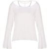 CAPITOLLIUM - BLUSA TIRAS COM PÉROLAS COSTAS - BRANCO