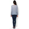 CAPITOLLIUM - BLUSA TRICOT C/ GUIPURE M/L - AZUL