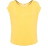 CAPITOLLIUM - BLUSA VISCOLINHO COM ENTREMEIO COSTAS - AMARELO
