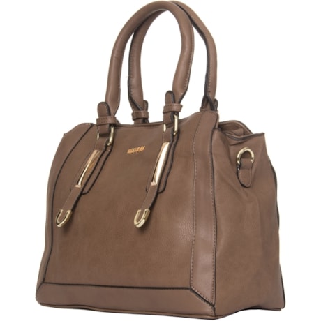 CAPITOLLIUM - BOLSA DE MÃO COURO SINTÉTICO MÉDIA - FENDI