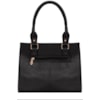 CAPITOLLIUM - BOLSA RETANGULAR DETALHE MATELASSÊ - PRETO
