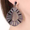 CAPITOLLIUM - BRINCO COLORS FOLHA METAL - PRETO