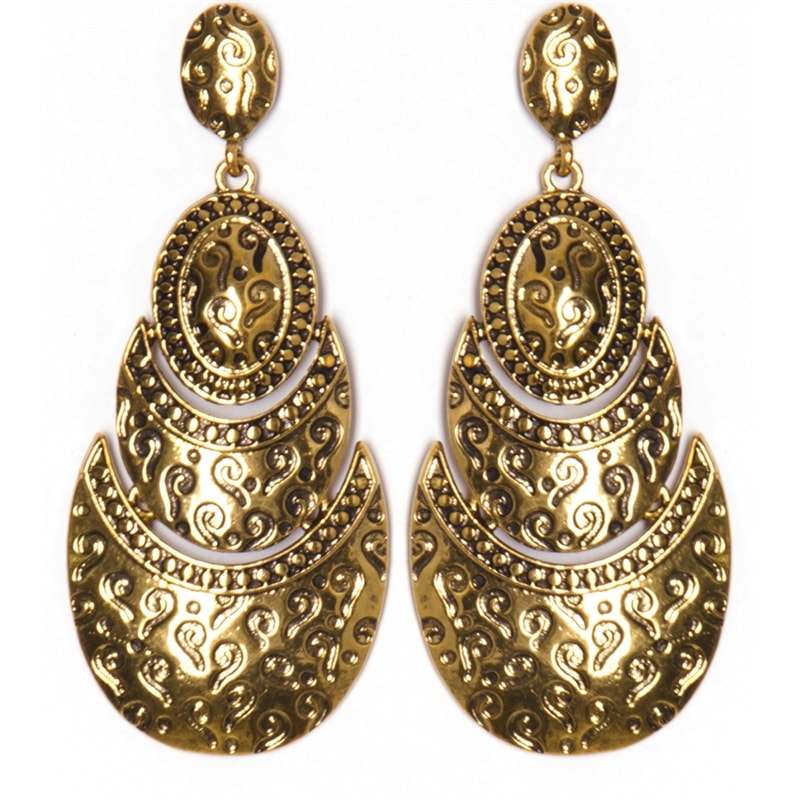 CAPITOLLIUM - BRINCO GIPSY 3 PLACAS METAL - DOURADO