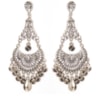CAPITOLLIUM - BRINCO GIPSY METAL C/ PINGENTE MOEDAS - PRATA VELHA