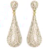 CAPITOLLIUM - BRINCO GOTA STRASS - DOURADO