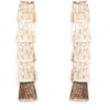 CAPITOLLIUM - BRINCO LONGO 5/PLACAS TEXTURA - DOURADO