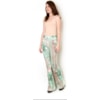 CAPITOLLIUM - CALÇA CARMEL ESTAMPADA - VERDE