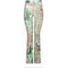 CAPITOLLIUM - CALÇA CARMEL ESTAMPADA - VERDE