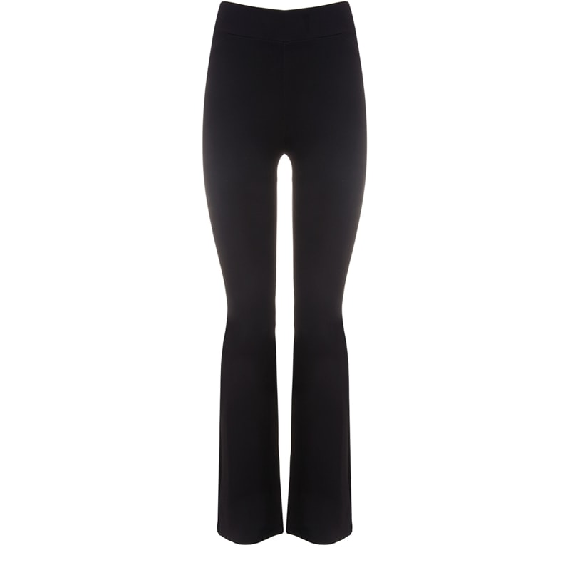 CAPITOLLIUM - CALÇA FLARE CLÁSSICA COM BOLSOS - PRETO