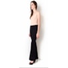 CAPITOLLIUM - CALÇA FLARE MALHA BLOCK 2 BOLSOS ATRAS - PRETO