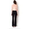 CAPITOLLIUM - CALÇA FLARE MALHA BLOCK 2 BOLSOS ATRAS - PRETO