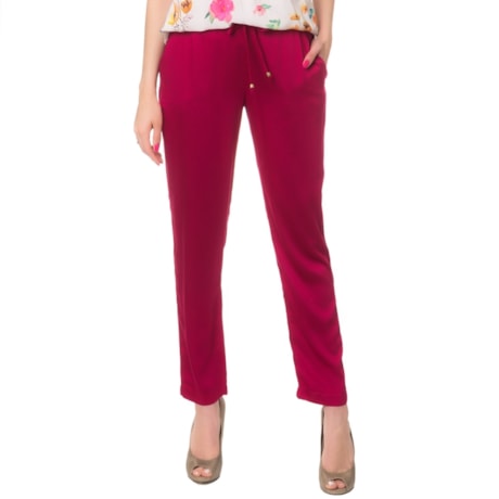 CAPITOLLIUM - CALÇA JOGGER COM BOLSOS - PINK