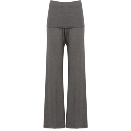CAPITOLLIUM - CALÇA PANTALONA MALHA PALA CINTURA - MESCLA