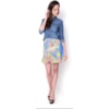 CAPITOLLIUM - CAMISA JEANS 2 BOLSOS MANGA LONGA - AZUL
