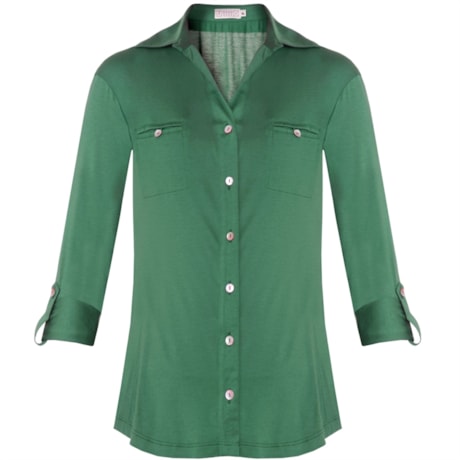 CAPITOLLIUM - CAMISA PELE DE OVO TANGO 2 - VERDE