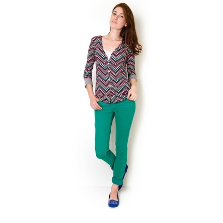 CAPITOLLIUM - CARDIGAN DECOTE V M/L ESTAMPA BOLAS - MARINHO CAPITOLLIUM - CARDIGAN DECOTE V M/L ESTAMPA BOLAS - MARINHO