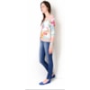 CAPITOLLIUM - CARDIGAN MALHA FLORAL NERVURAS BOLSO - BEGE