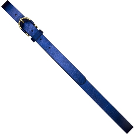 CAPITOLLIUM - CINTO COURO SINTÉTICO FIVELA METAL - AZUL