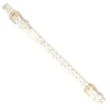 CAPITOLLIUM - CINTO DUPLO C/STRASS - BRANCO
