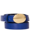 CAPITOLLIUM - CINTO FINO FIVELA OVAL PEQUENA - AZUL