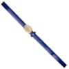 CAPITOLLIUM - CINTO FINO FIVELA OVAL PEQUENA - AZUL