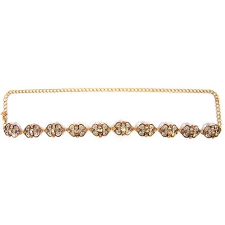 CAPITOLLIUM - CINTO PLACAS COM STRASS - ROSÊ