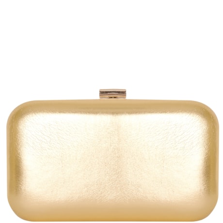 CAPITOLLIUM - CLUTCH BÁSICA GRD. FAKE C/FECHO - DOURADO