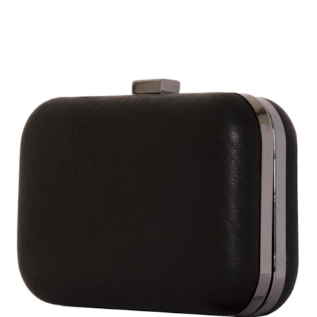 CAPITOLLIUM - CLUTCH BÁSICA GRD. FAKE C/FECHO - PRETO